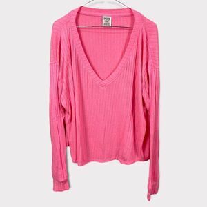 Victoria’s Secret PINK V-neck Longsleeve